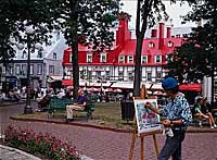 Quebec City - Artist in the Old  City
